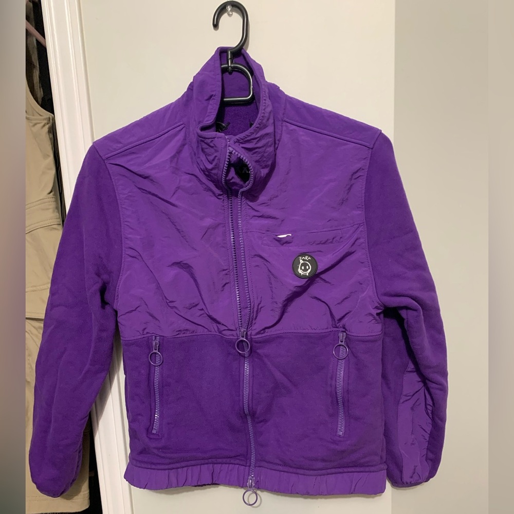 ZARA Kids+ Lil MCKIMM zip up sweater jacket